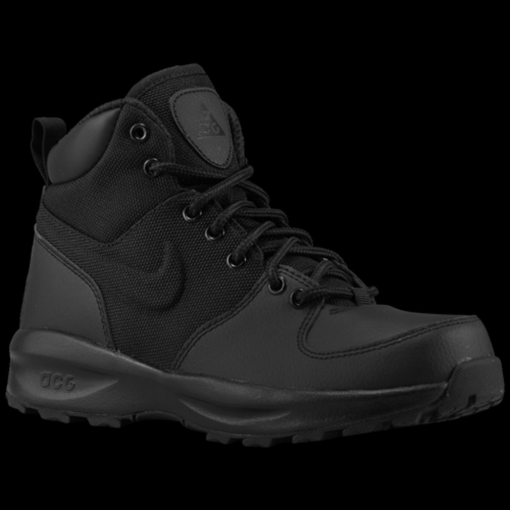 Nike Boys Air Manoa ACG 613546-001 Black Hiking 3Y
